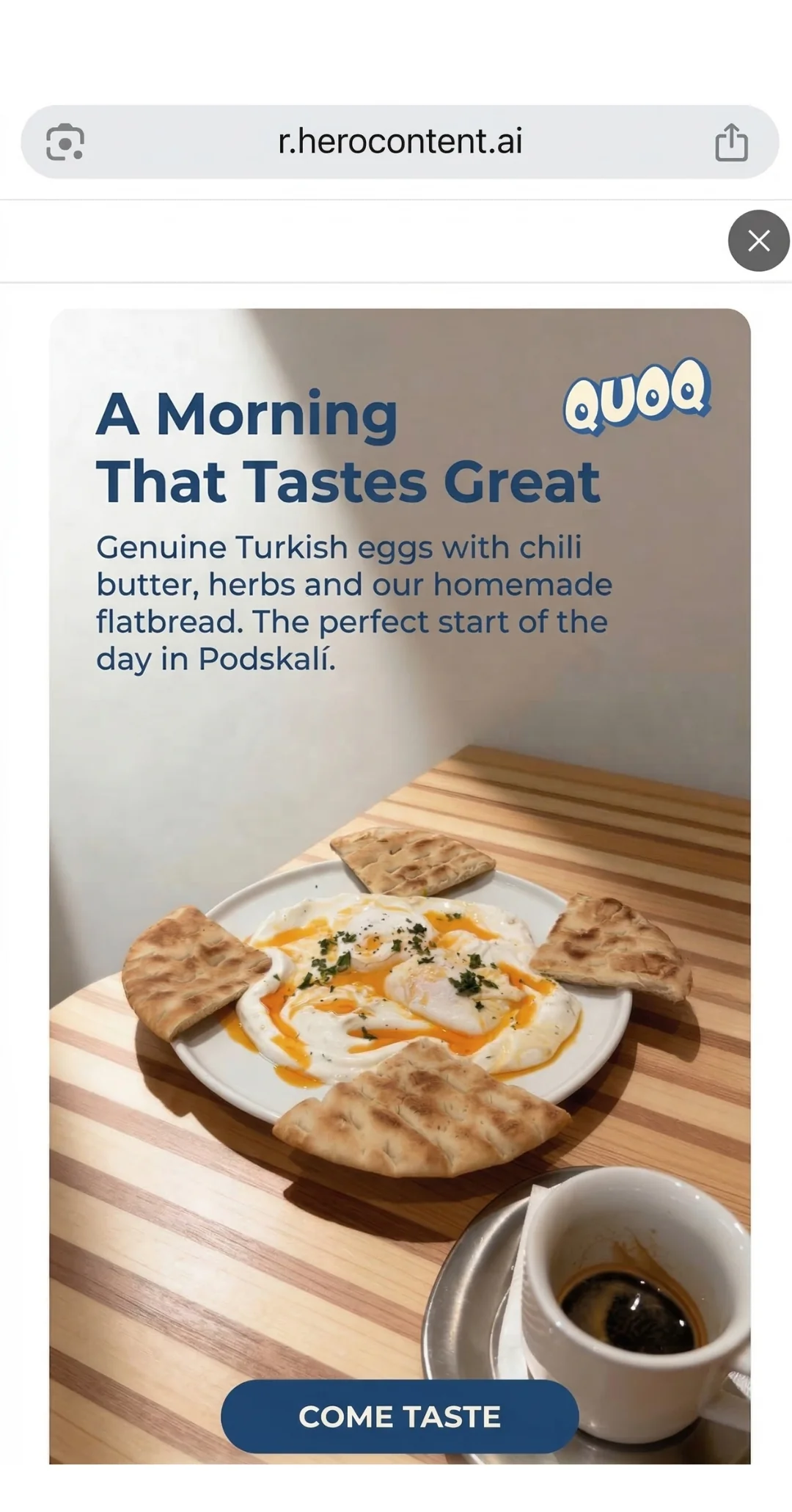 Instagram Story Beispiel