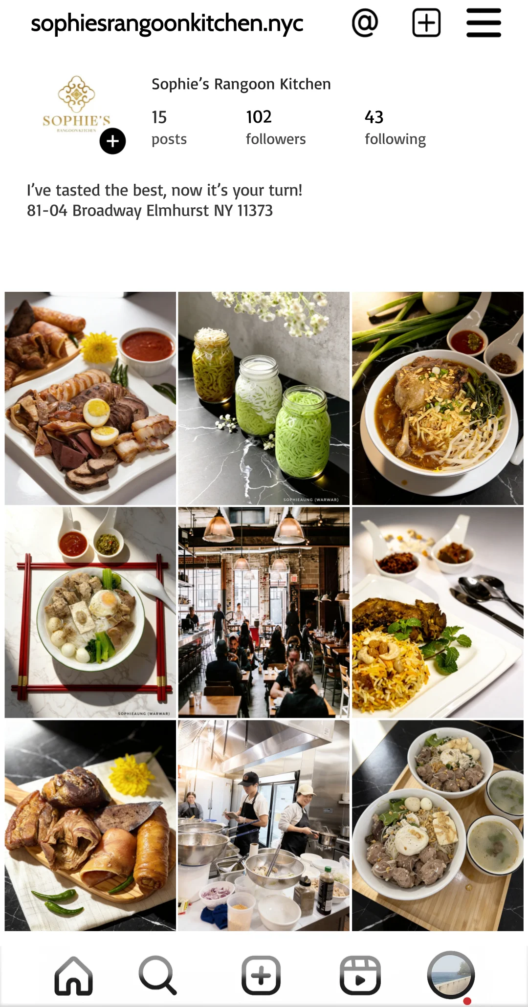 Restaurant-Beiträge - drittes Set