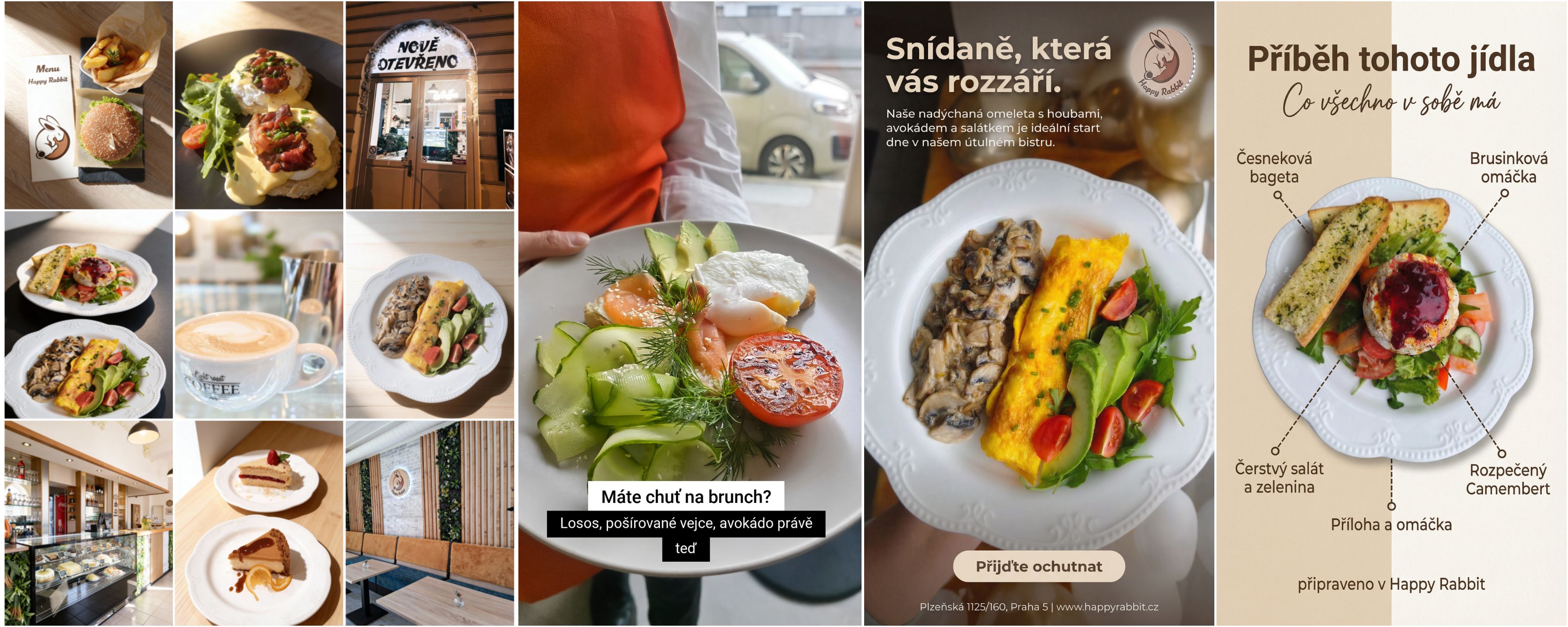 Ukázka 12 příspěvků pro sociální sítě